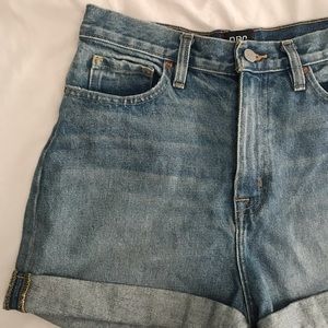 BDG High Rise Denim Shorts